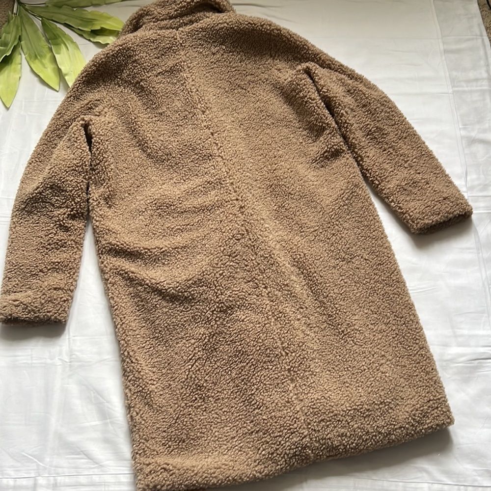 ⭐️NWT Noisy May Gabi Oversized Button-Down Teddy Jacket⭐️ - Picture 11 of 13